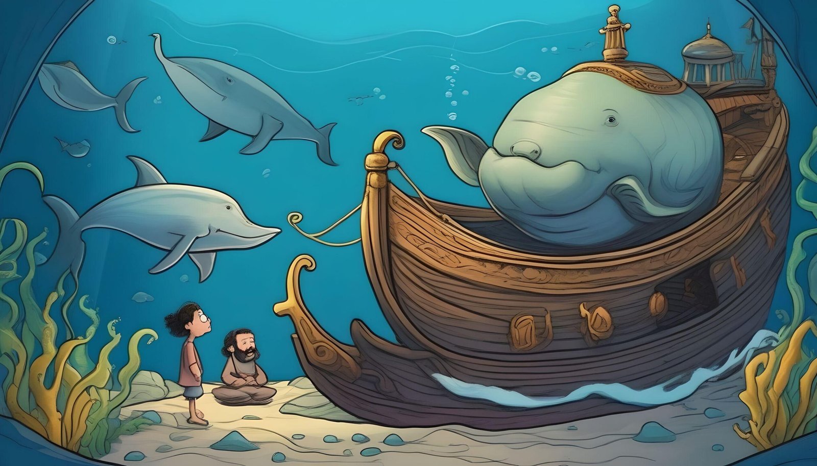 Whale of a Time! The Amazing Story of Jonah and the Whale for Kids