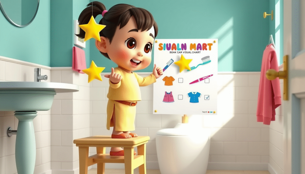 morning routine for kids.